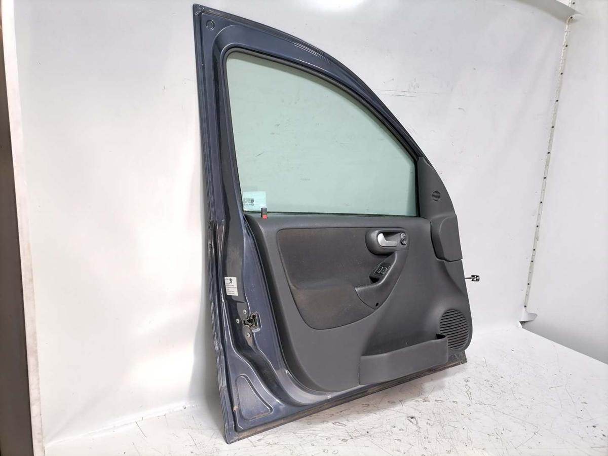 Opel Combo C original T&uuml;r vorn links Z168 Metroblau Rohbau BJ06